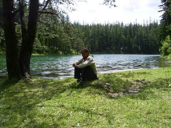 grner see bei tragss-oberort im hochschwabgebiet