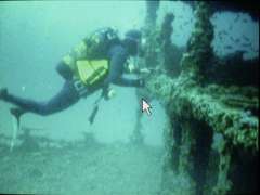 kurzfilm vom tauchen in der "baron gautsch"