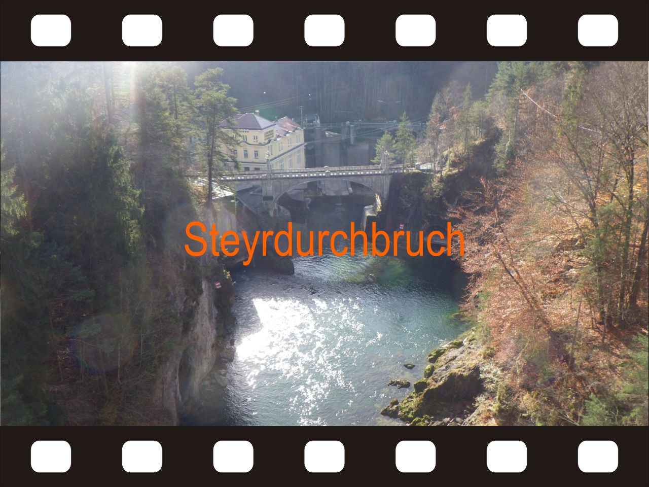 Steyrdurchbruch Erstbetauchung